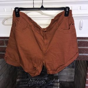 Burnt orange Shorts